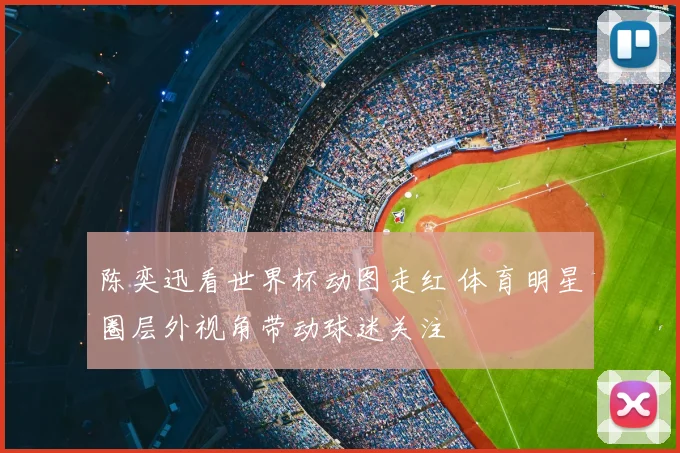 陈奕迅看世界杯动图走红 体育明星圈层外视角带动球迷关注